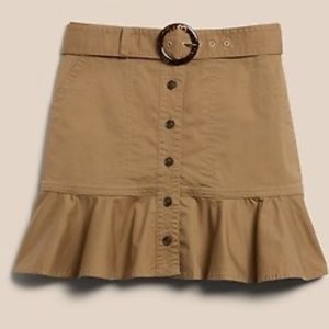 Banana Republic tiered mini skirt